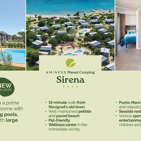 Premium Sirena Village Mobile Homes 4* Novigrad Istria